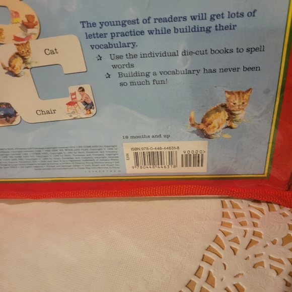 Vintage Style Dick & Jane Alphabet Book Bag - Picture 16 of 16